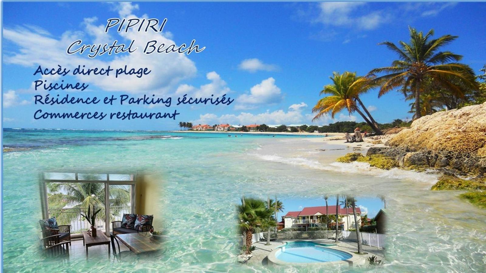 Pipiri Page Crystal Beach- Marina C0Nciergerie Saint-Francois  Bagian luar foto